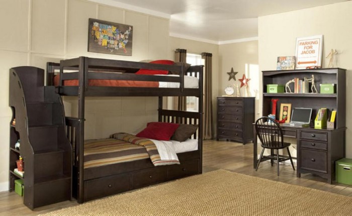 bhwils5 Make Your Children's Bedroom Larger Using Bunk Beds