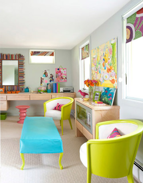 colorful-interior-ideas Get A Delight Interior By Applying Some Colorful Designs