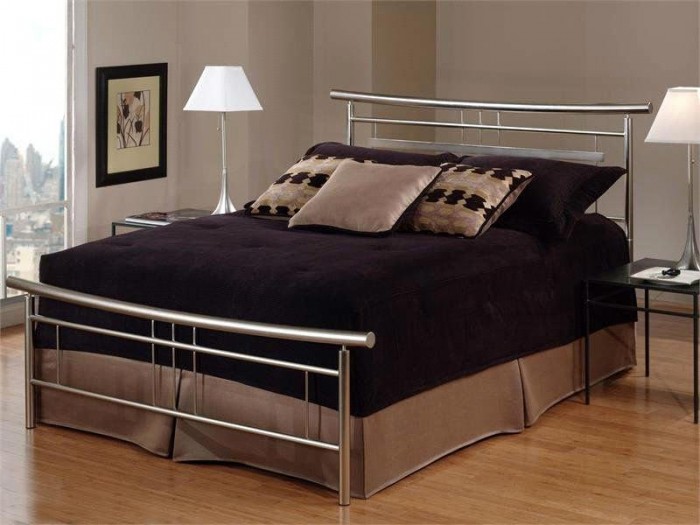 concise-and-sharp-bedroom-decoration-furniture-metal-bed-frame-ml Luxury Designs For Beds Made Of Metal