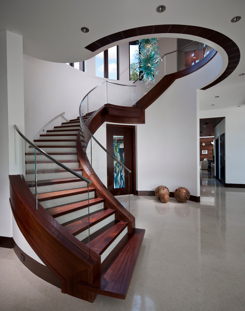 contemporary-staircase Make Your Home Look Like a Palace