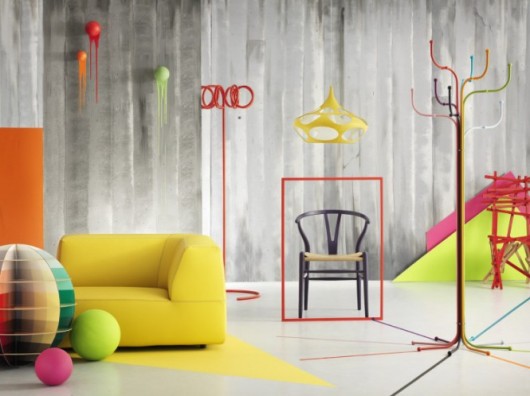 Get A Delight Interior By Applying Some Colorful Designs 7 creative-colorfull-interior-design-yellow-530x396