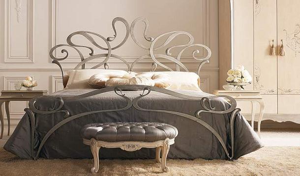 curved-iron-beds Luxury Designs For Beds Made Of Metal