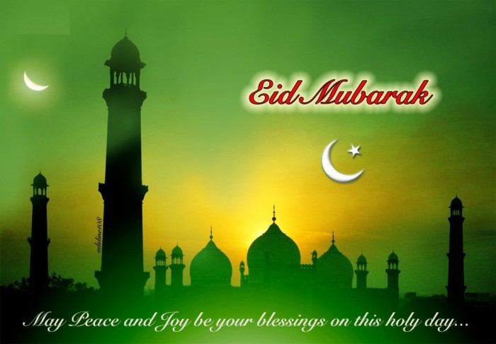 60 Best Greeting Cards for Eid al-Fitr 9 eid-mubrak-wallpapers