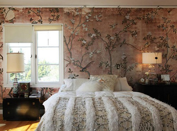 floral-bedroom-ideas-with-wallpaper-theme Tips On Choosing Wallpaper For Your Bedroom
