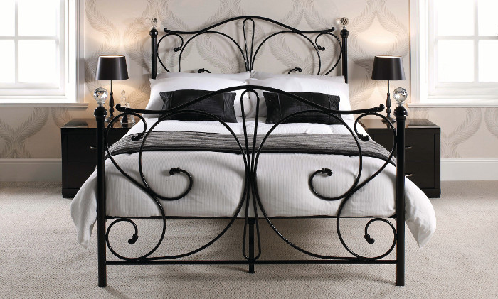 florence-metal-bed-black-788-p Luxury Designs For Beds Made Of Metal