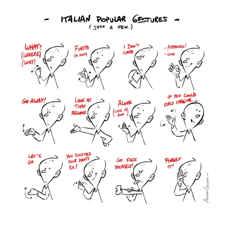 gestures Learn to Speak and Understand Italian Like a Native, in HALF the Time!