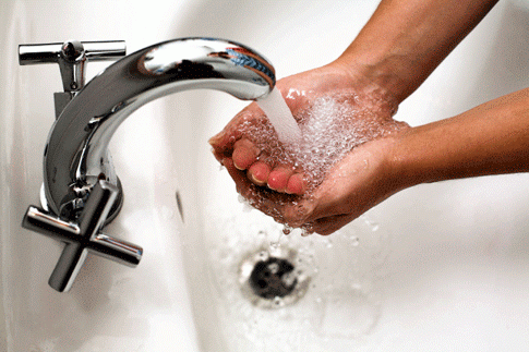 hand-washing-1 6 Steps Help You To Prevent Getting Sick