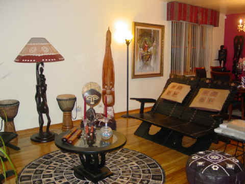 homefu4 African Style In The Interior Design