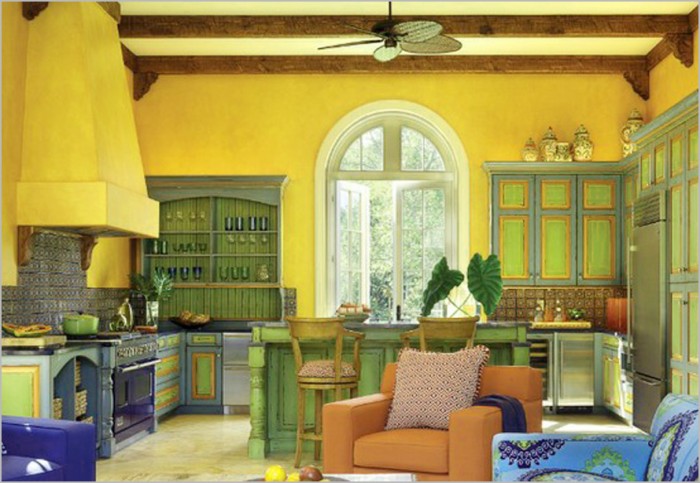 kitchen-idea-ideas-colorful-open-kitchen 10 Amazing Designs Of Vintage Kitchen Style