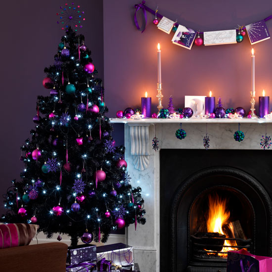 living-room-christmas-christmas-decorating-ideas-asda-roomenvy Tips With Ideas Of Decorations For Christmas Celebrations