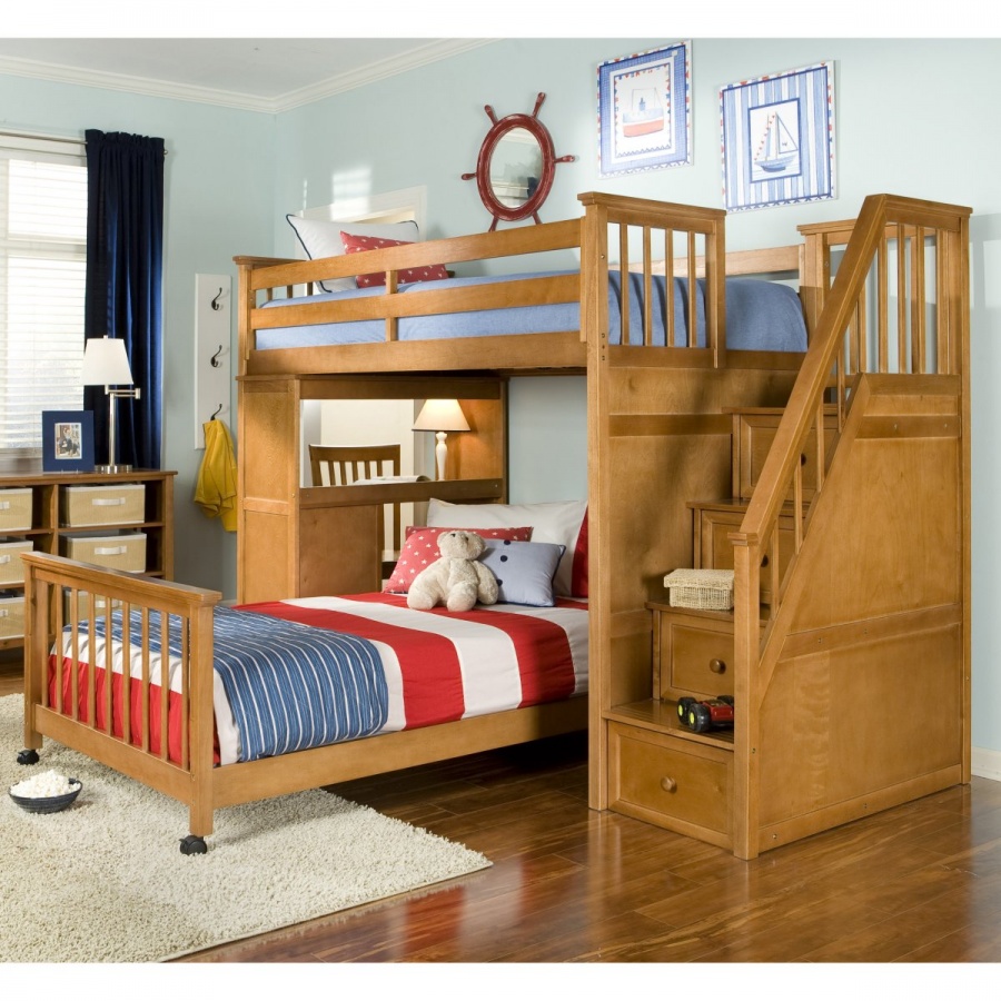 master-FUB422 Make Your Children's Bedroom Larger Using Bunk Beds