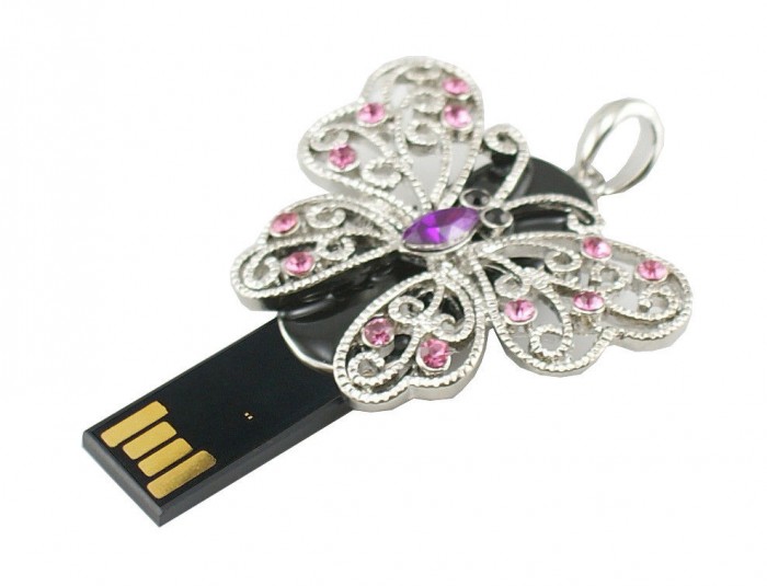 pl1342127-butterfly_shaped_jewelry_2gb_usb_2_0_flash_drive_support_win7 10 Inexpensive and Fabulous Spring Gift Ideas