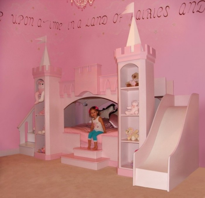 princesscastlebedannabelle Make Your Children's Bedroom Larger Using Bunk Beds