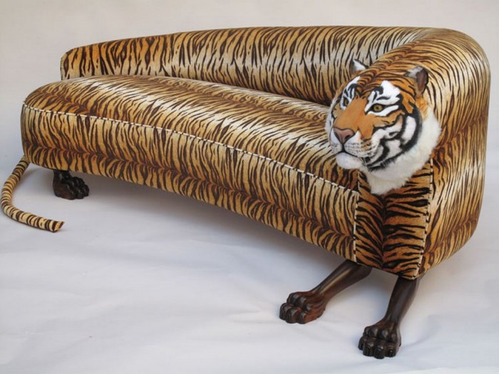 sofa-tiger1 50 Creative and Weird Sofas for Your Home