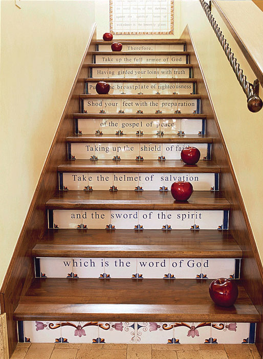 staircase-ideas Turn Your Old Staircase into a Decorative Piece