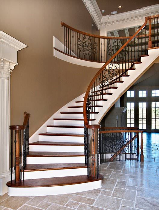 Decorate Your Staircase Using These Amazing Railings 23 stairway-railing-2