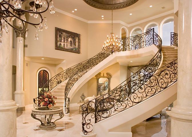 Make Your Home Look Like a Palace 9 two staircases
