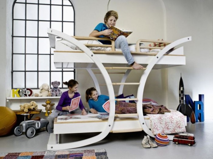 wave-2-bunk-bed-1 Make Your Children's Bedroom Larger Using Bunk Beds
