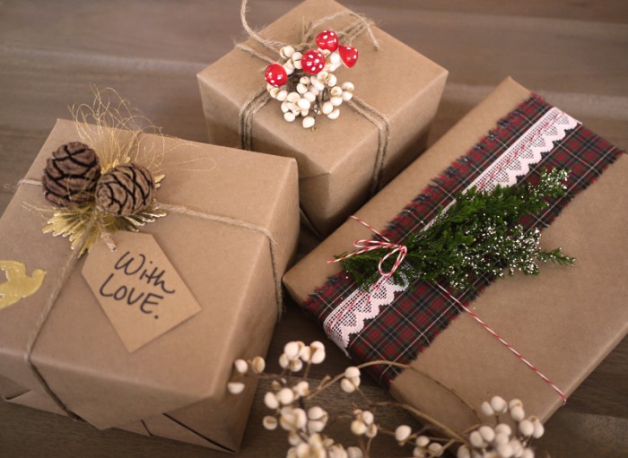 wrap171 35 Creative and Simple Gift Wrapping Ideas