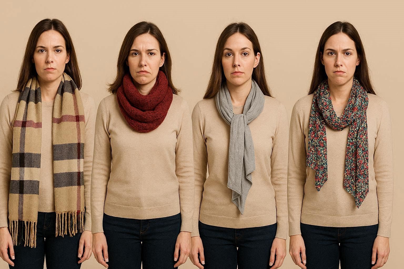 How A Scarf Can Make Your Face Looks Glowing 8 Avoid Common neck Scarf Styling Mistakes That Dull Your Appearance How A Scarf Can Make Your Face Looks Glowing - 8