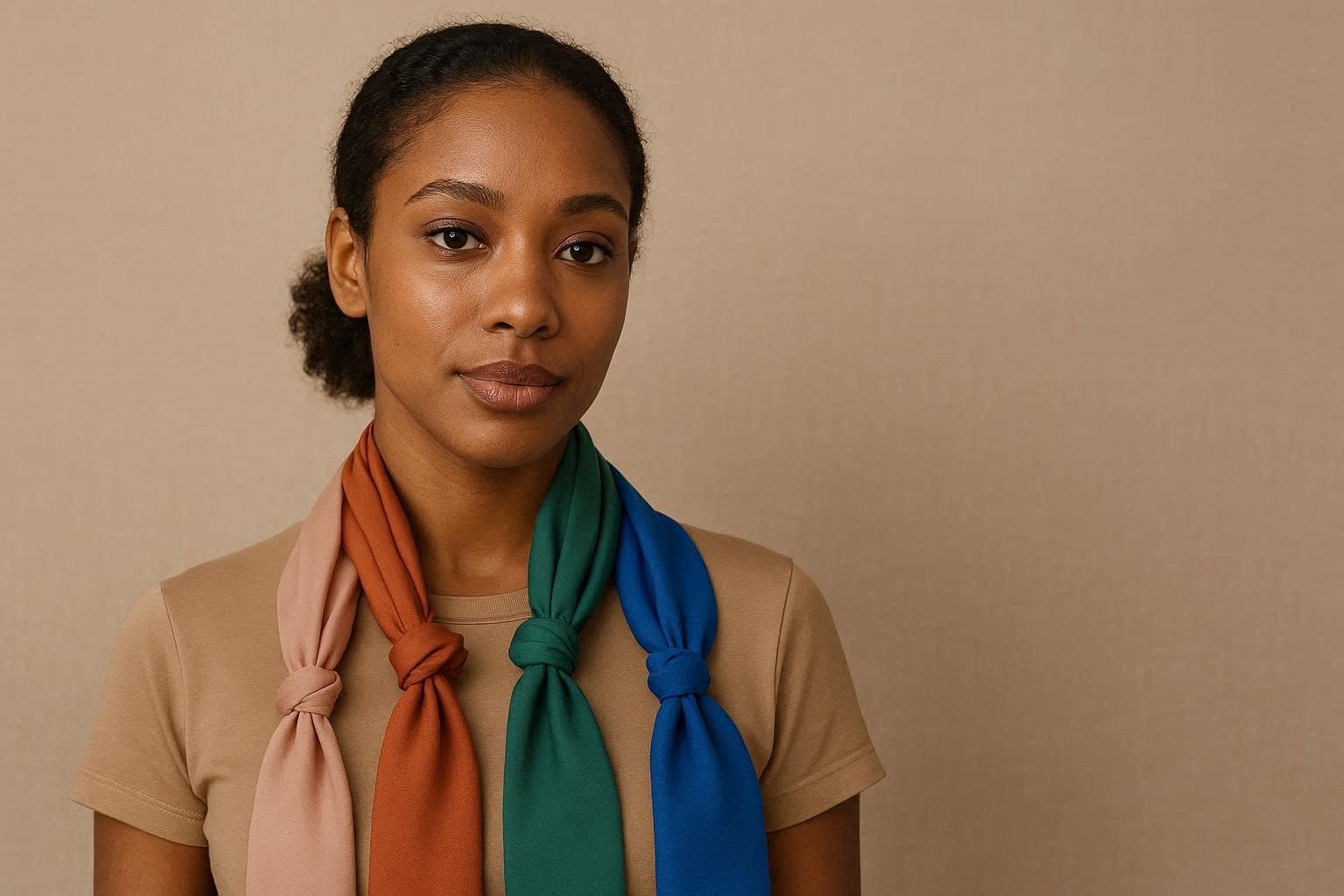 How A Scarf Can Make Your Face Looks Glowing 4 Choose neck Scarf Colors That Complement Your Skin Tone How A Scarf Can Make Your Face Looks Glowing - 4