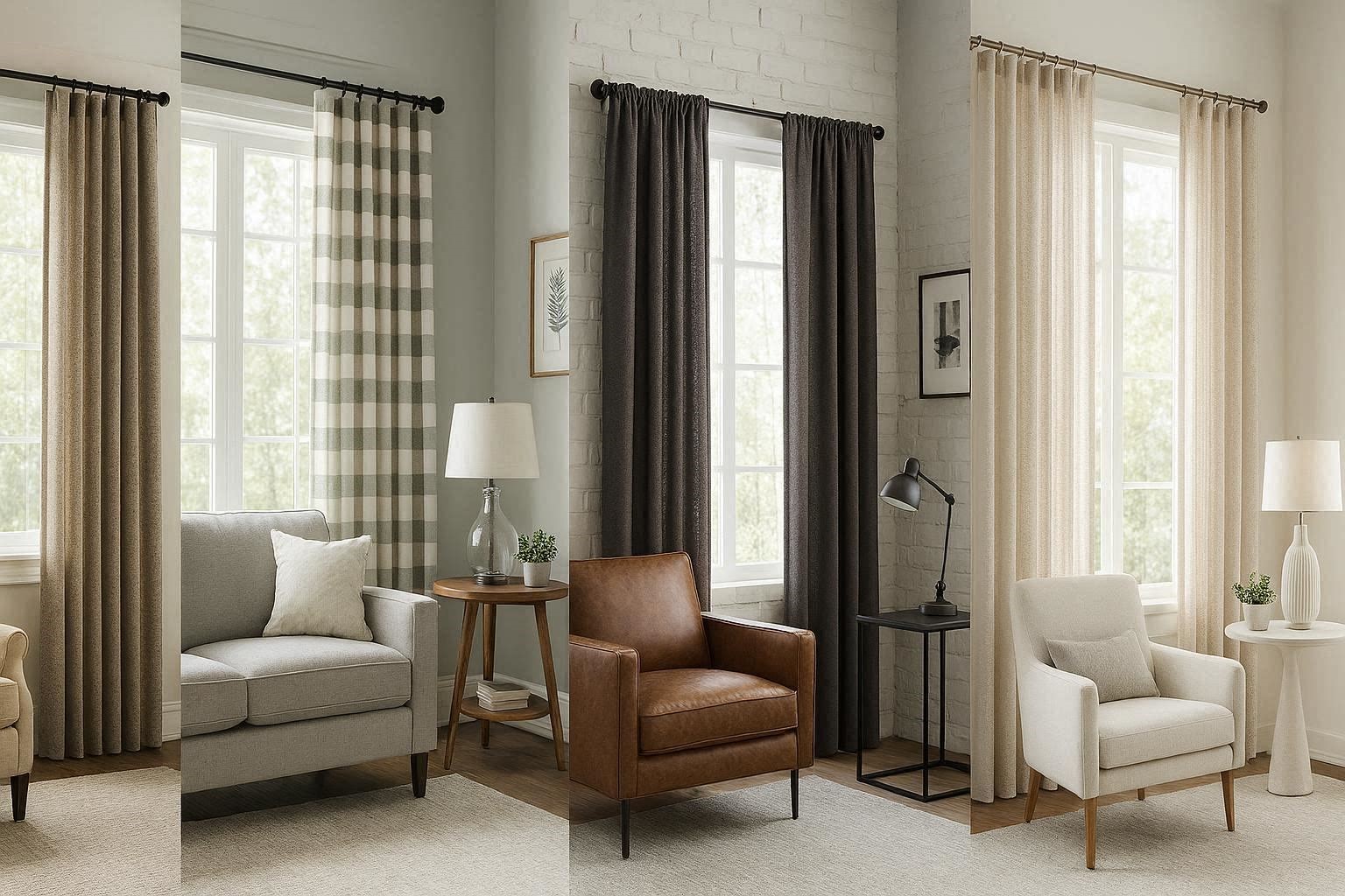 How Curtains Have Great Power In Changing The Look Of Your Home 8 Curtain Styles That Match Different Home Design Themes How Curtains Have Great Power In Changing The Look Of Your Home - 8