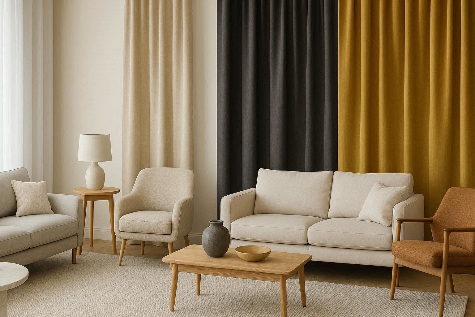 How Curtains Have Great Power In Changing The Look Of Your Home 6 How Different Curtain Fabrics Create Different Interior Effects How Curtains Have Great Power In Changing The Look Of Your Home - 6