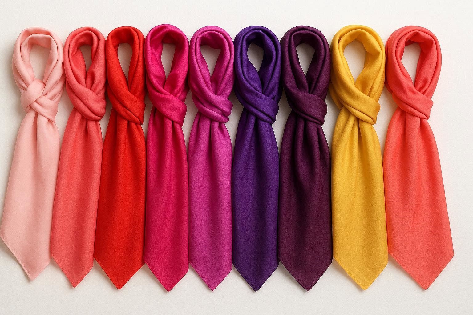 How A Scarf Can Make Your Face Looks Glowing 6 Pick neck scarf Fabrics That Brighten Your How A Scarf Can Make Your Face Looks Glowing - 6
