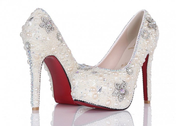 19467620692_1194901239a_Style_Design_Pearls_White_Wedding_Shoes_Bridal__1__38109473401311755 A Breathtaking Collection of White Bridal Shoes for Your Wedding Day
