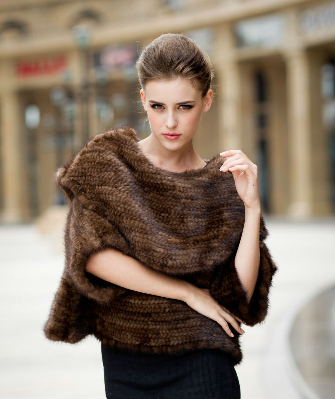 2014_new_design_mink_fur_knit_women