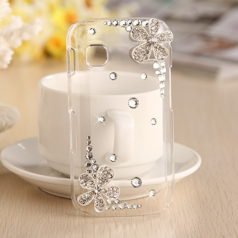 2pcs-10-off-Beautiful-Flower-3D-bling-diamond-font-b-case-b-font-hard-cover-for 50 Fascinating & Luxury Diamond Mobile Covers for Your Mobile