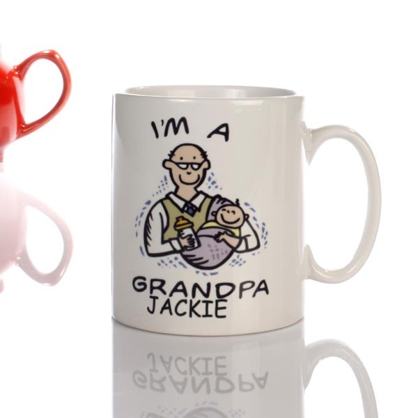 Personalized mugs for your grandparents with their names