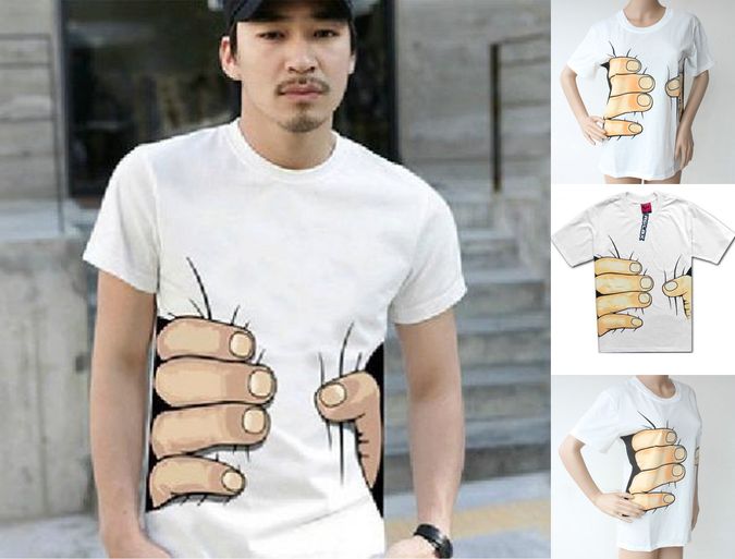 Big Hand Printed T-shirt