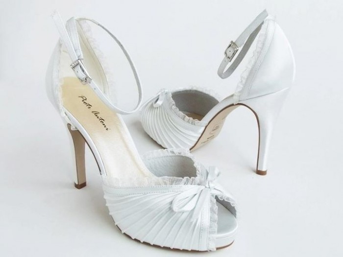 Bridal-Shoes A Breathtaking Collection of White Bridal Shoes for Your Wedding Day