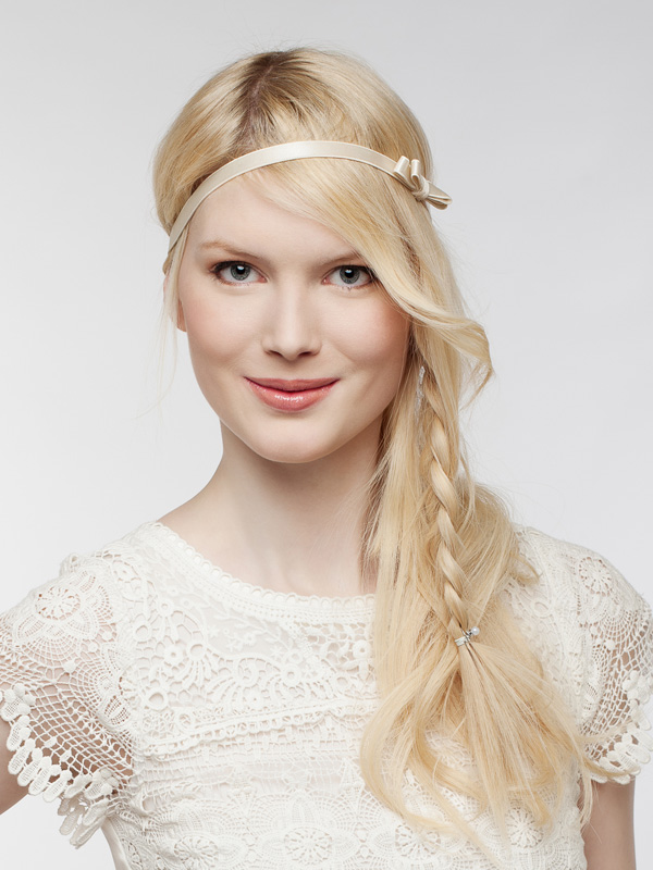 Bride hairstyle with extensions