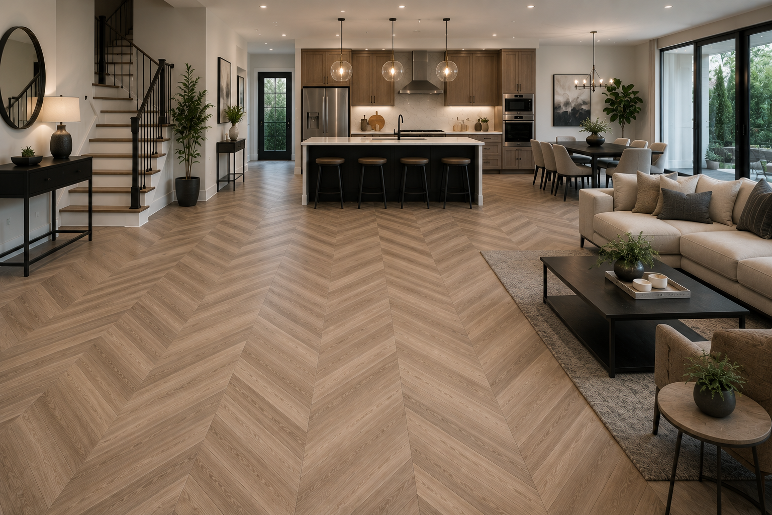 Top 17 Modern And Creative Ideas Of Flooring Designs 7 Chevron Flooring for a Contemporary Style Top 17 Modern And Creative Ideas Of Flooring Designs - 7