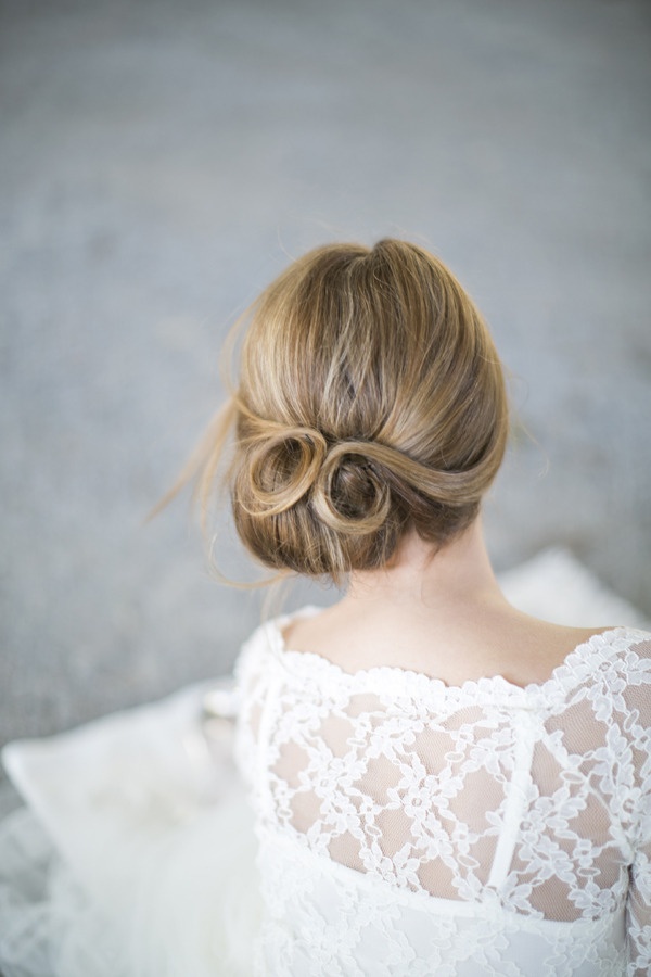 Chignon-Bun 50 Dazzling & Fabulous Bridal Hairstyles for Your Wedding