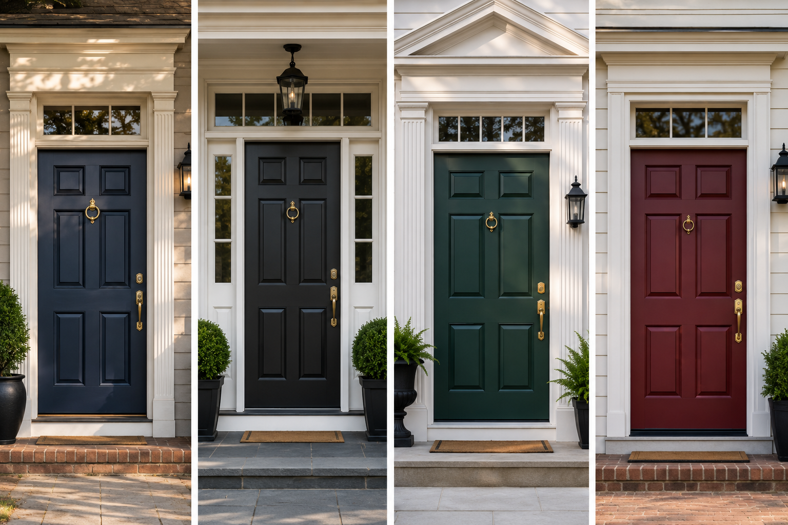 Classic Paneled Front Doors for Timeless Eleganc 17 Designs To Choose From When Deciding On A Front Door - 3