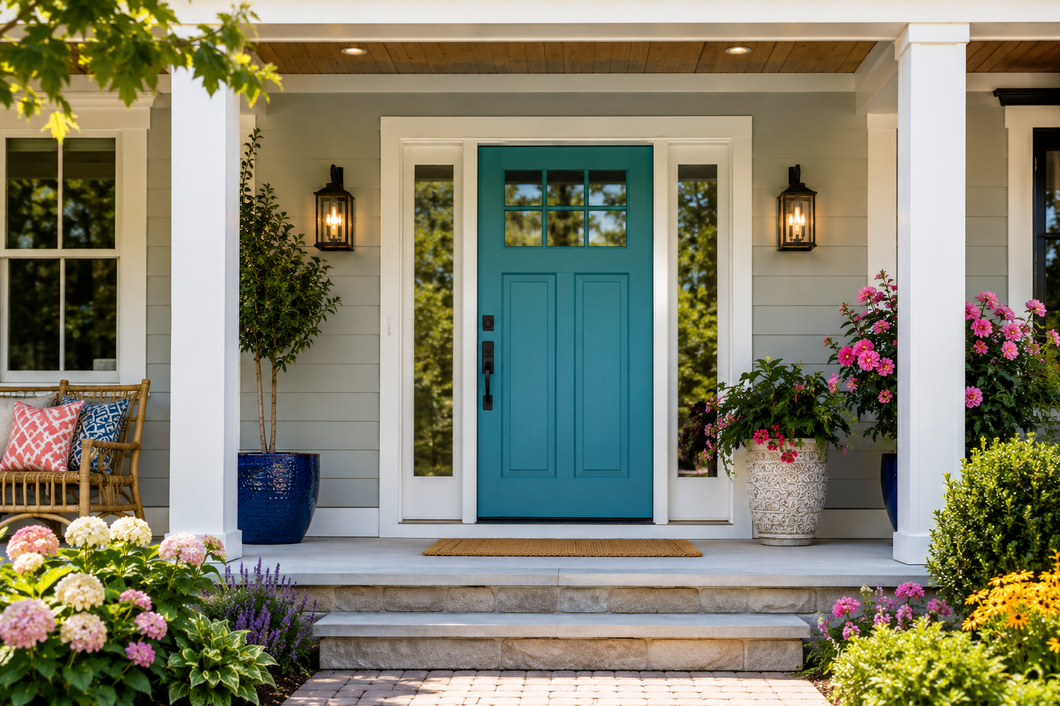 Colorful Statement Front Door That Showcase Personality 17 Designs To Choose From When Deciding On A Front Door - 17