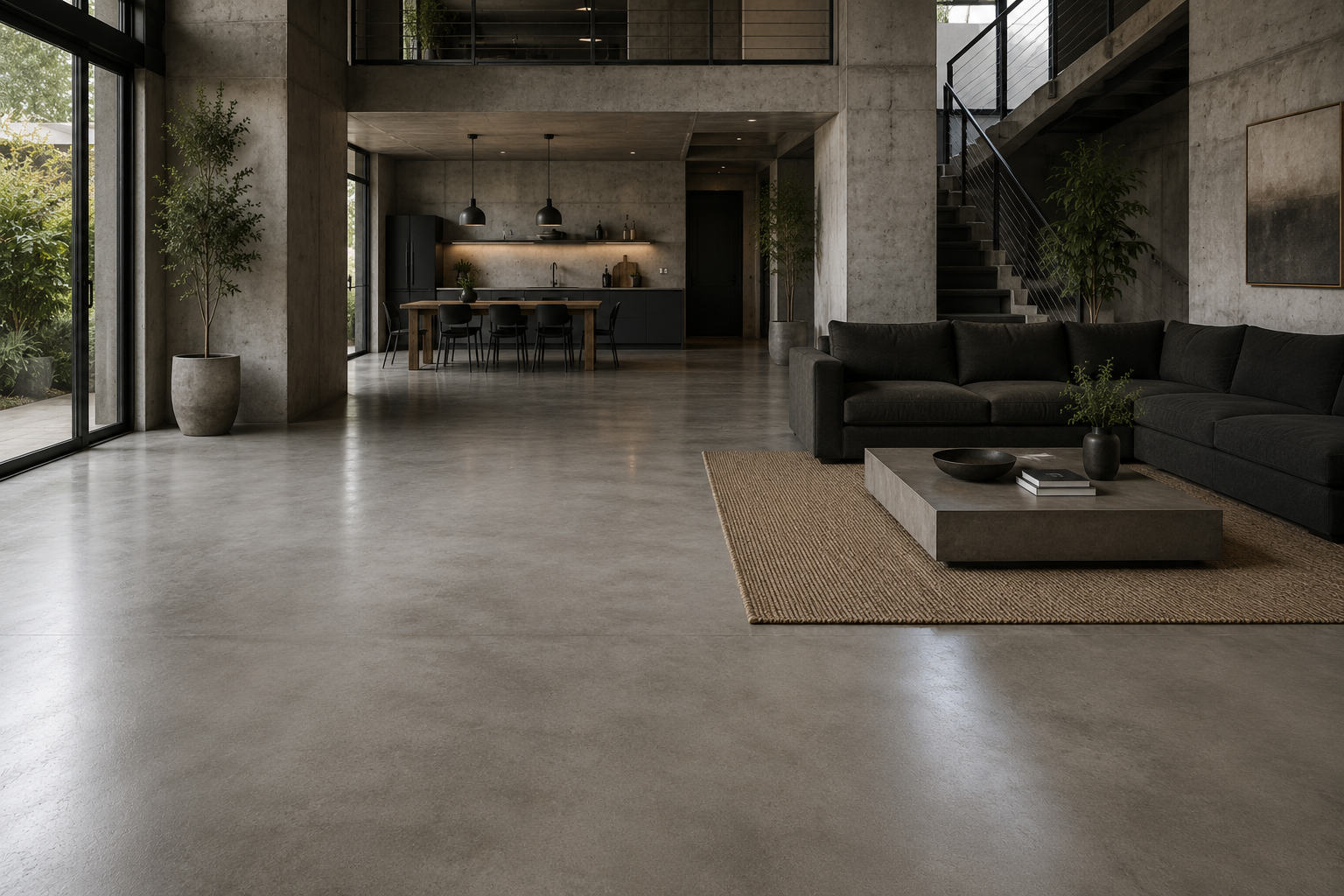 Top 17 Modern And Creative Ideas Of Flooring Designs 11 Concrete Flooring for Minimalist and Industrial Homes Top 17 Modern And Creative Ideas Of Flooring Designs - 11