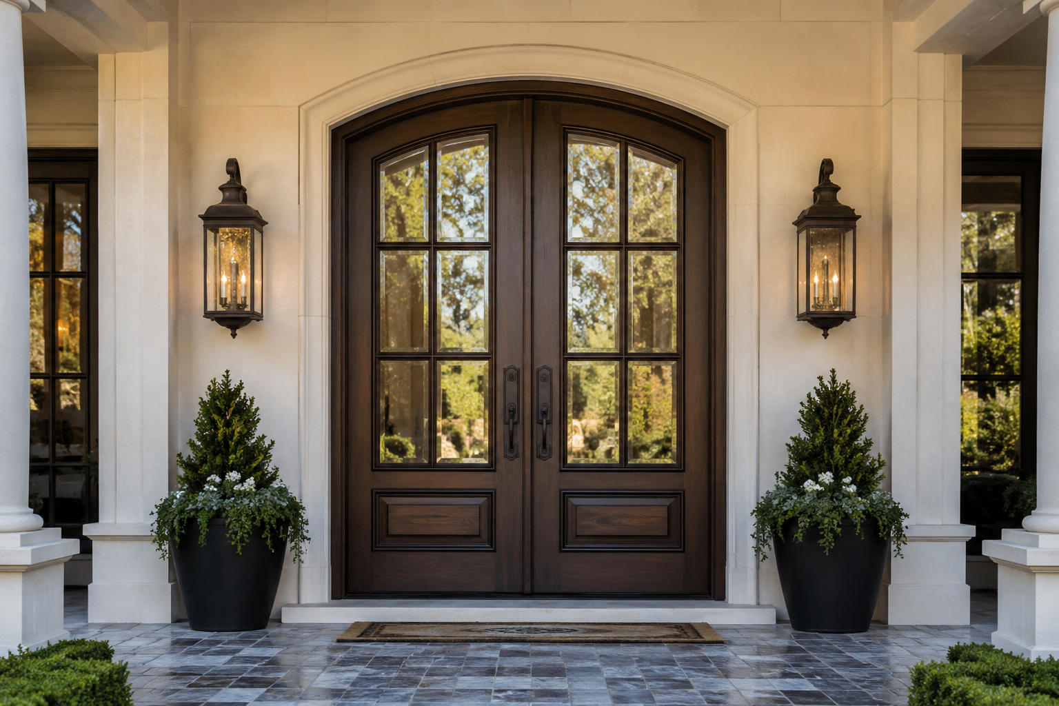 Double Front Door for Grand Entrances 17 Designs To Choose From When Deciding On A Front Door - 10