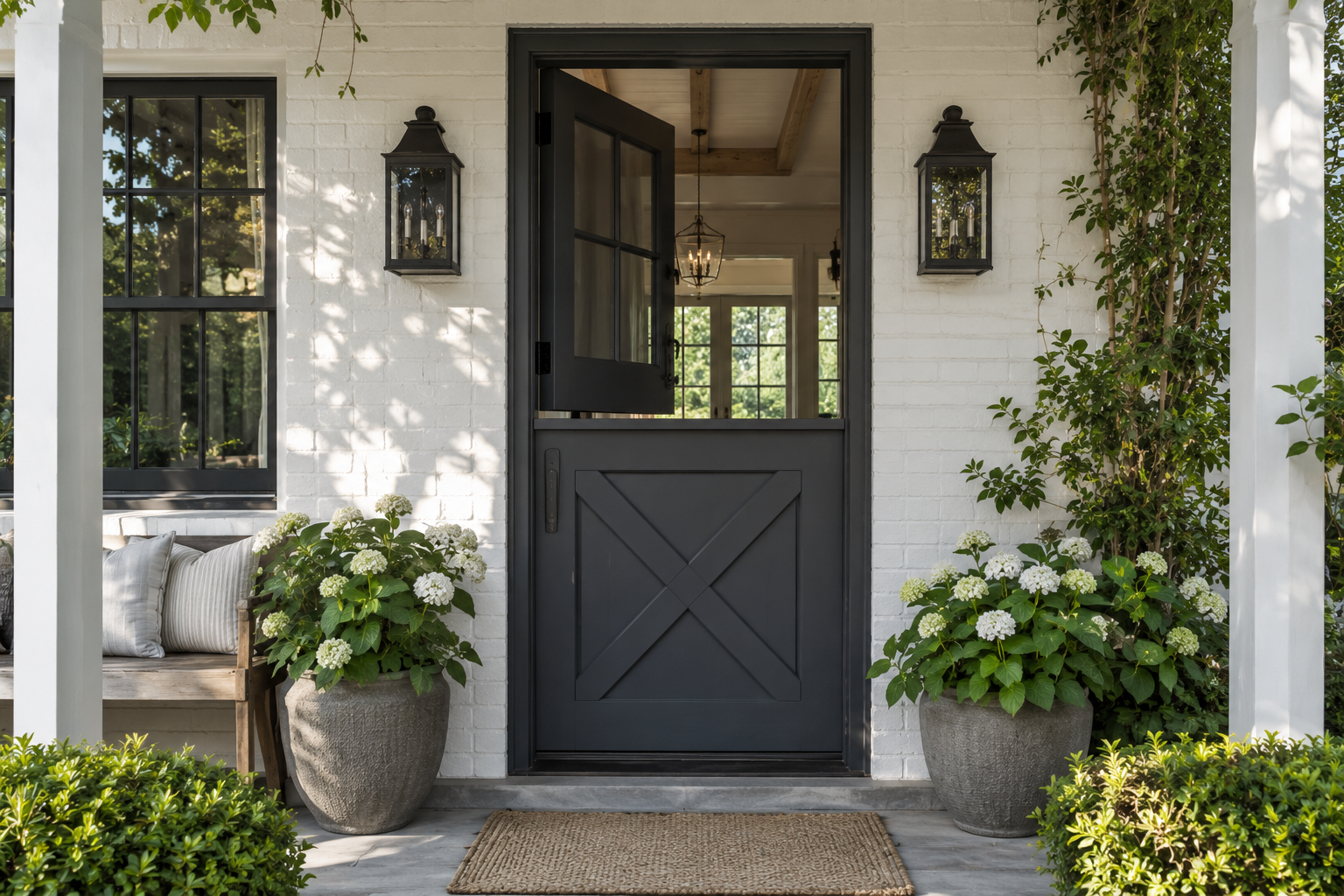 Dutch Front Door for Practical Farmhouse Appea 17 Designs To Choose From When Deciding On A Front Door - 8