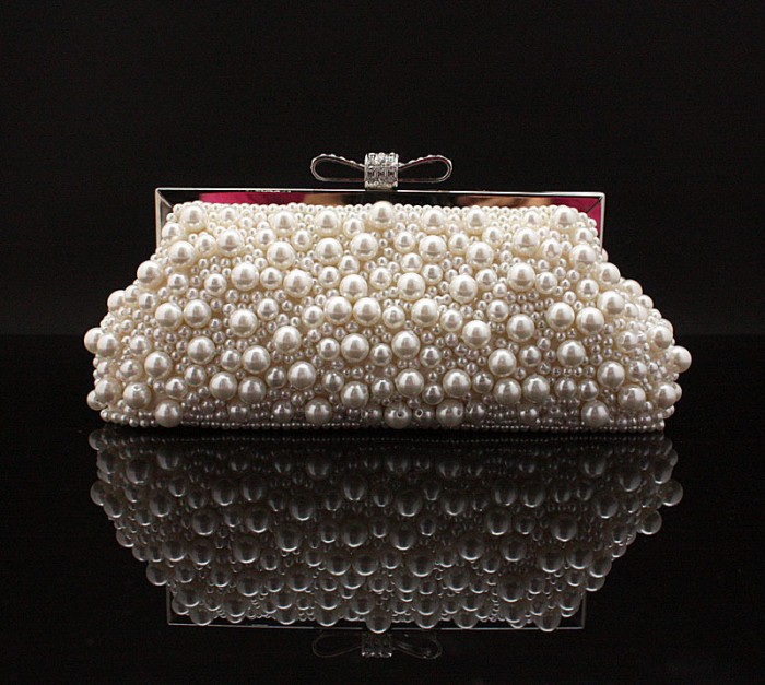 Fashion-Beaded-font-b-Evening-b-font-Bags-Imitation-Pearls-Embroidery-Beads-Clutch-Handbags-with-Chain 50 Fabulous & Elegant Evening Handbags and Purses