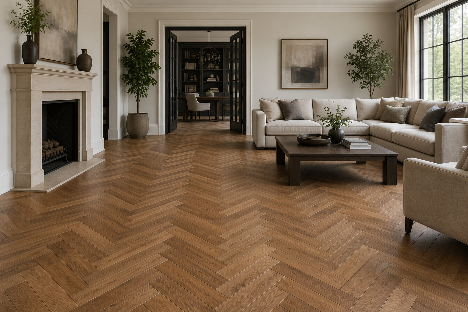 Top 17 Modern And Creative Ideas Of Flooring Designs 6 Herringbone Flooring for an Elegant Patterned Design Top 17 Modern And Creative Ideas Of Flooring Designs - 6
