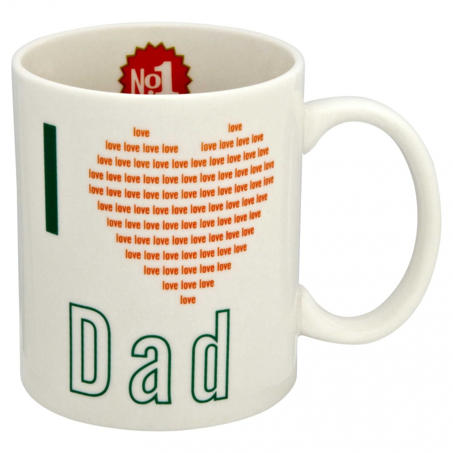 I Love Dad Mug