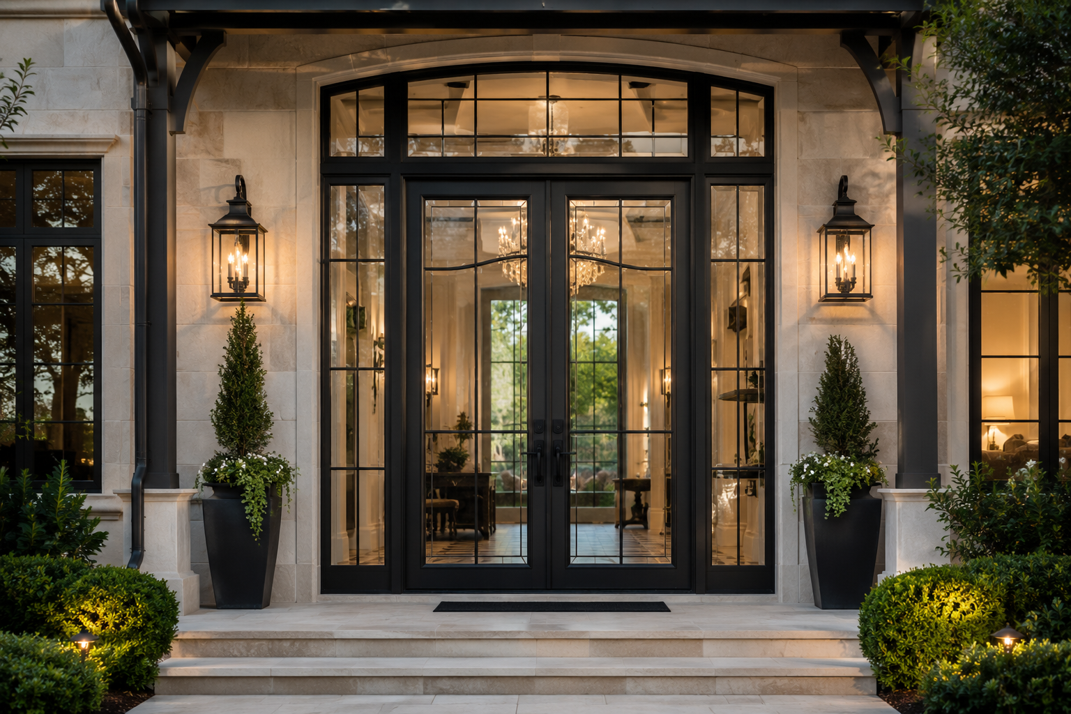 Iron and Glass Front Door for Luxury Homes 17 Designs To Choose From When Deciding On A Front Door - 18
