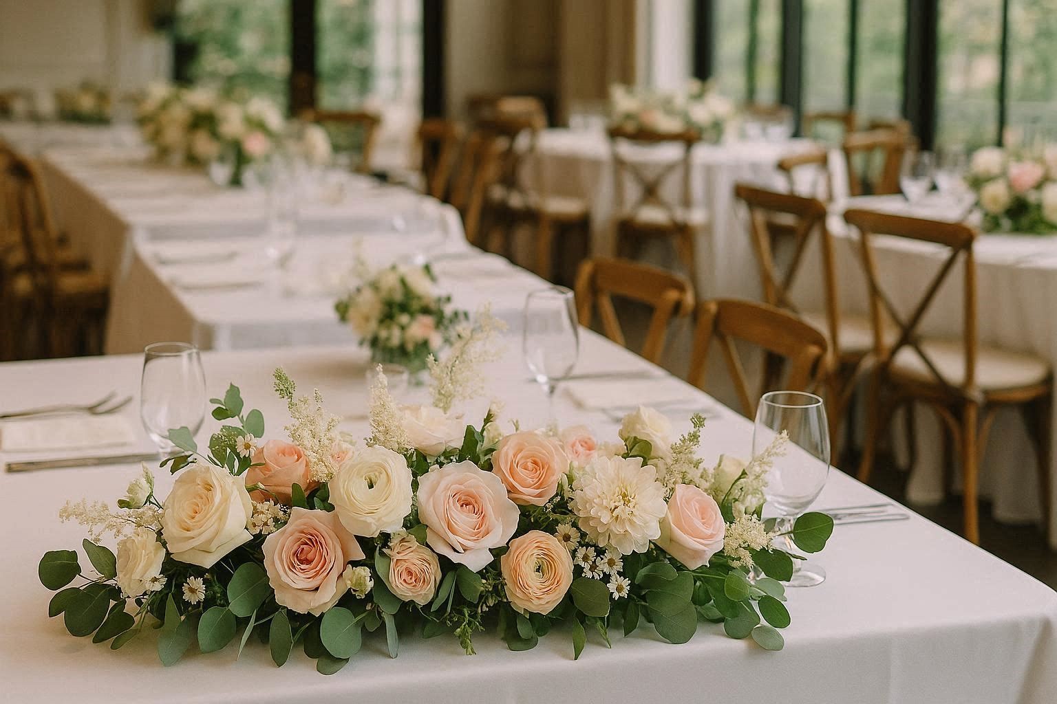 Low Lush Floral Arrangements 17 Fabulous and Breathtaking Wedding Centerpieces - 9 centerpieces