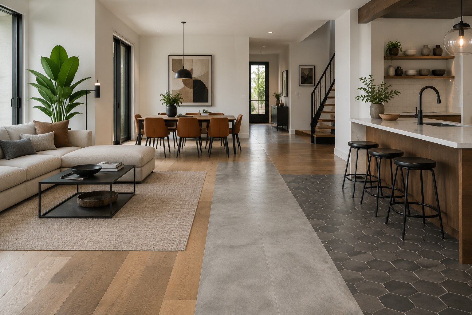 Top 17 Modern And Creative Ideas Of Flooring Designs 15 Mixed Material Flooring for Unique Designs 1 Top 17 Modern And Creative Ideas Of Flooring Designs - 15