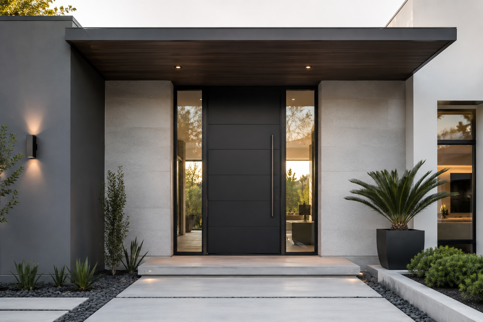 Modern Minimalist Front Doors with Clean Lines 17 Designs To Choose From When Deciding On A Front Door - 4