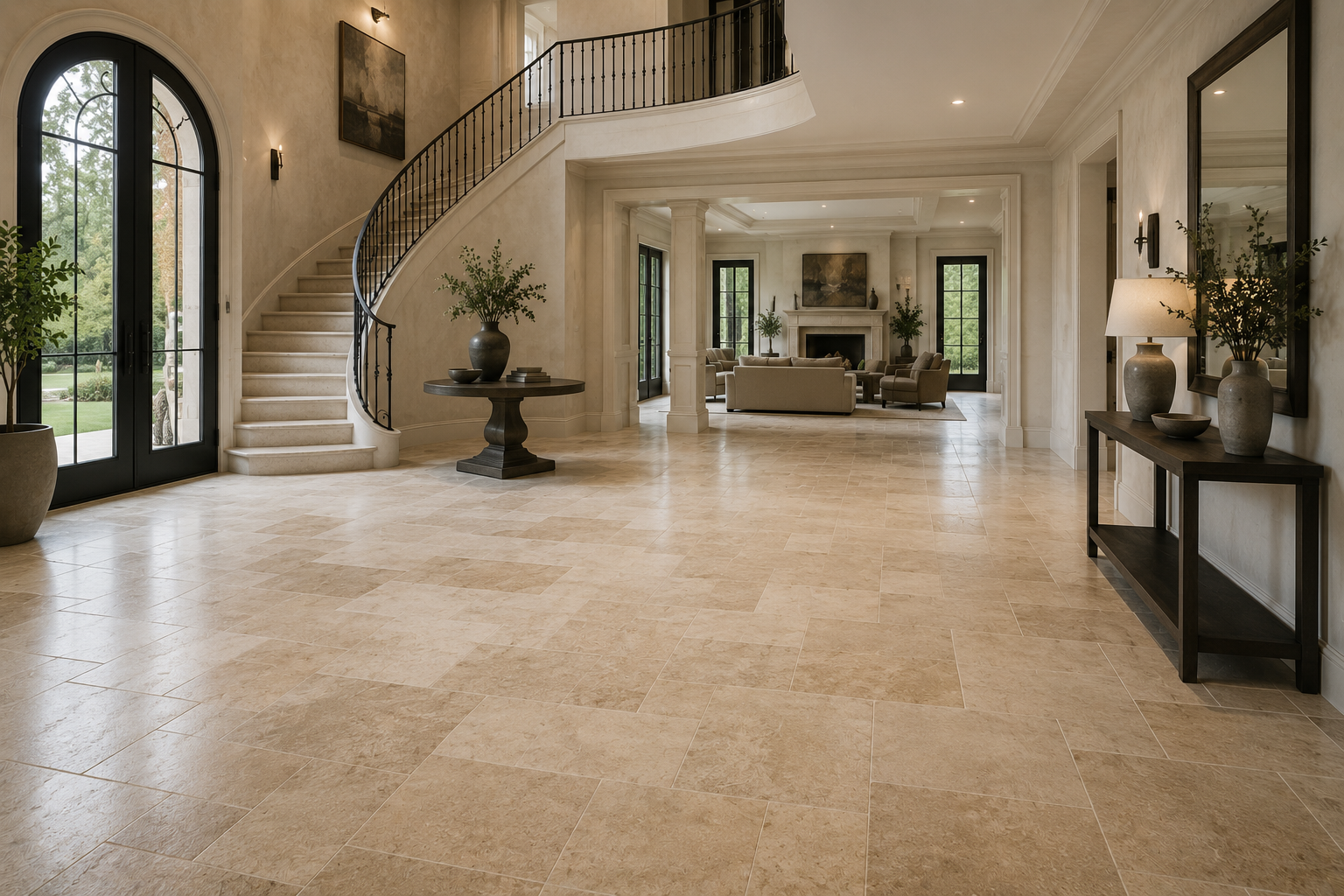 Top 17 Modern And Creative Ideas Of Flooring Designs 9 Natural Stone Flooring for a Luxury Feel Top 17 Modern And Creative Ideas Of Flooring Designs - 9